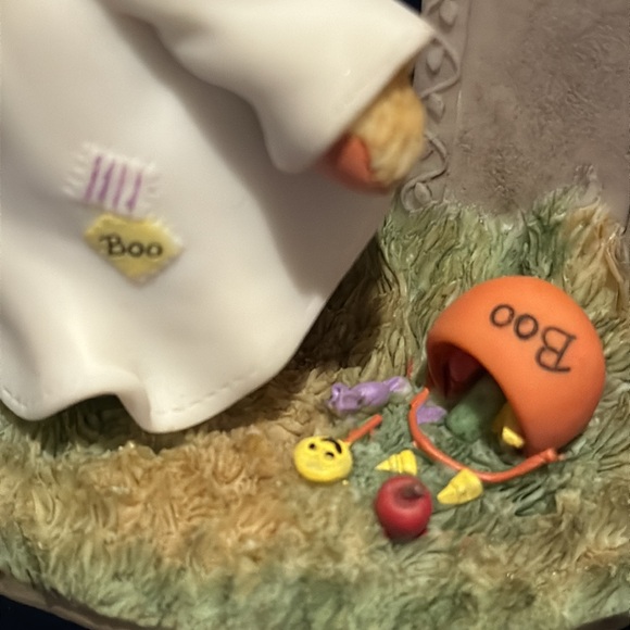 Cherished Teddies Halloween Cassandra Ghostly Greetings Figure - Picture 11 of 14